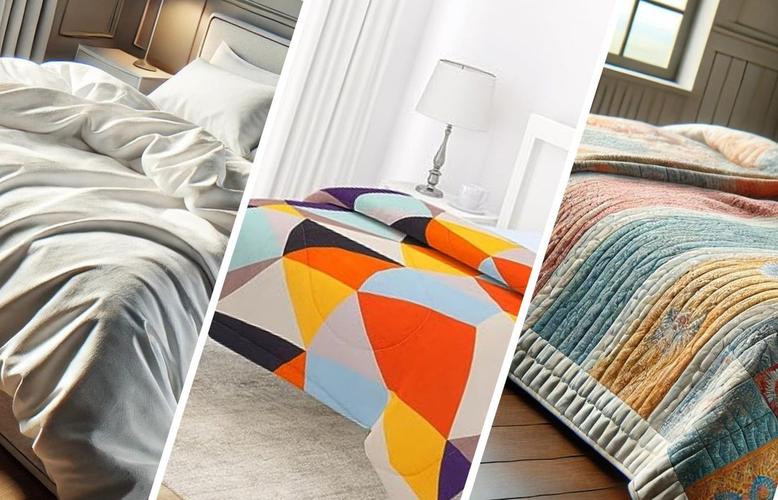 Duvet vs Comforter vs Quilt: Key Differences & Buying Tips - HOKIPO | Har Ghar ka Humsafar