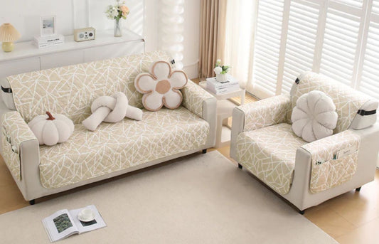 Stylish waterproof sofa cover for 1, 2, 3 seater sofa throws