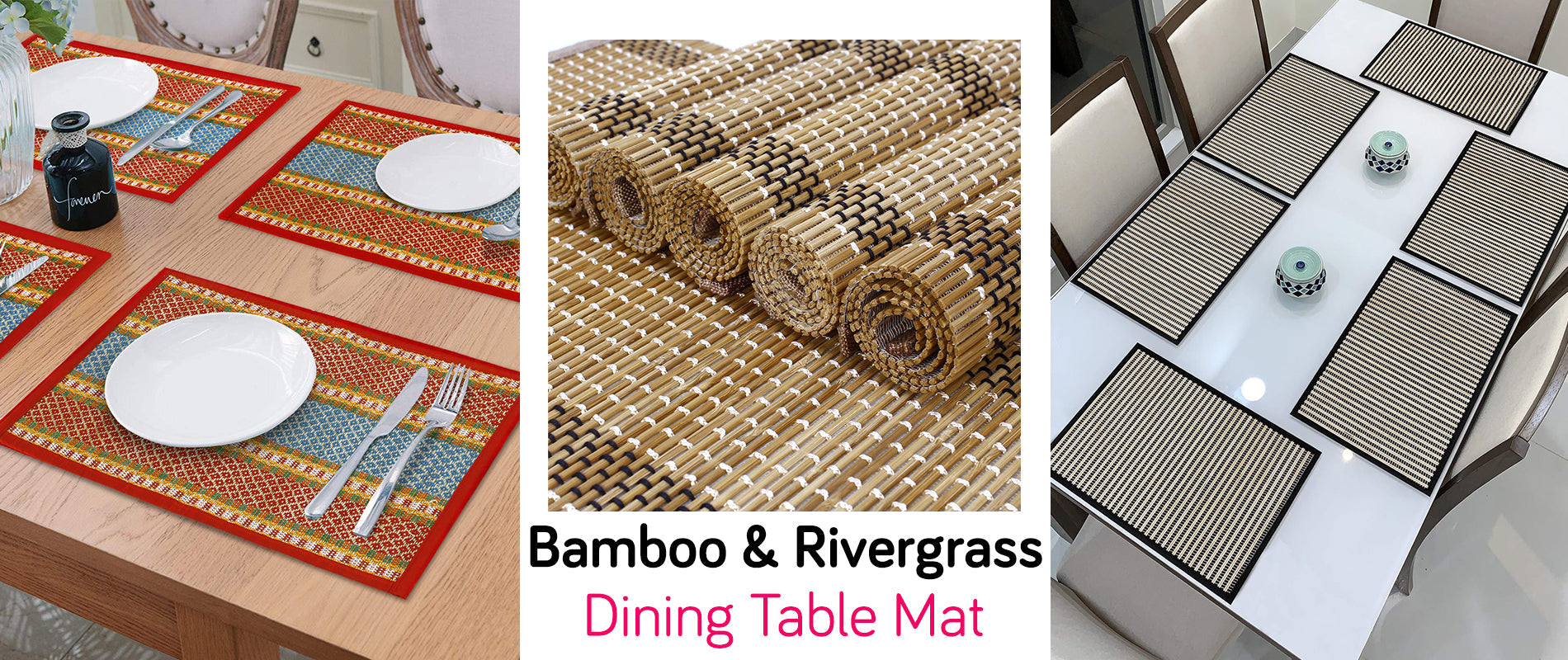 Bamboo & Rivergrass (Placemat) - HOKIPO | Har Ghar ka Humsafar
