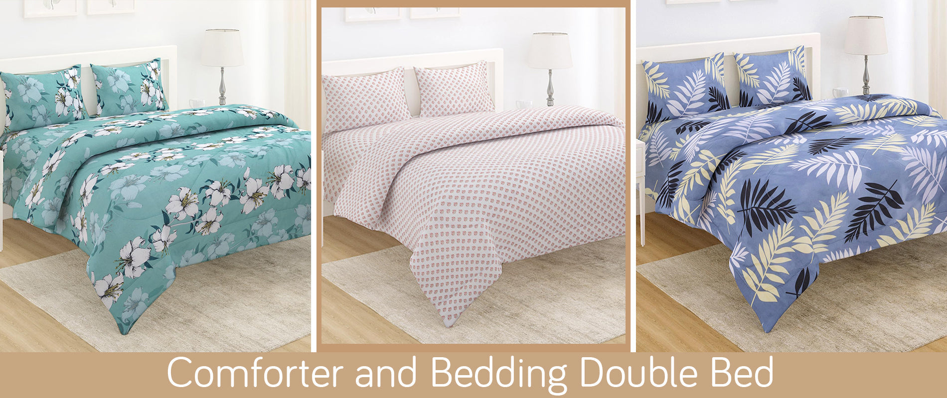 Comforter & Bedding Set Double - HOKIPO | Har Ghar ka Humsafar