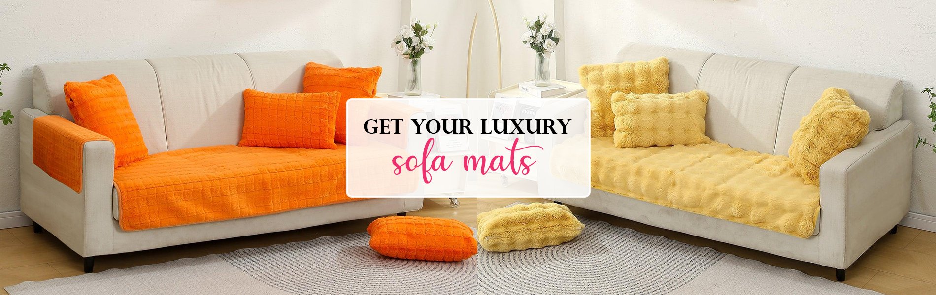 Luxury Sofa Mats - HOKIPO | Har Ghar ka Humsafar