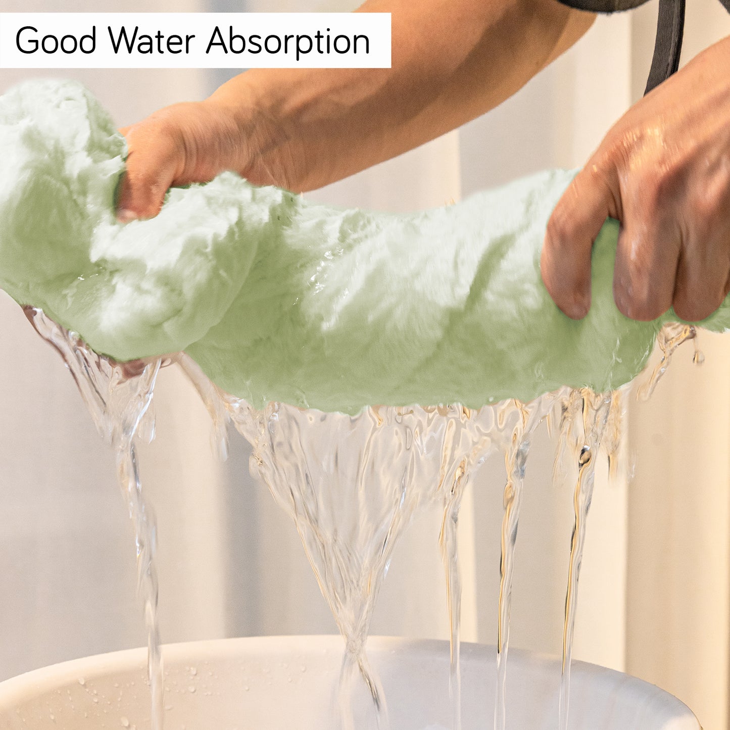 Premium Plush Anti Slip Sofa Cover Mat with 2 Armrest Cover and Cushion Cover, Green