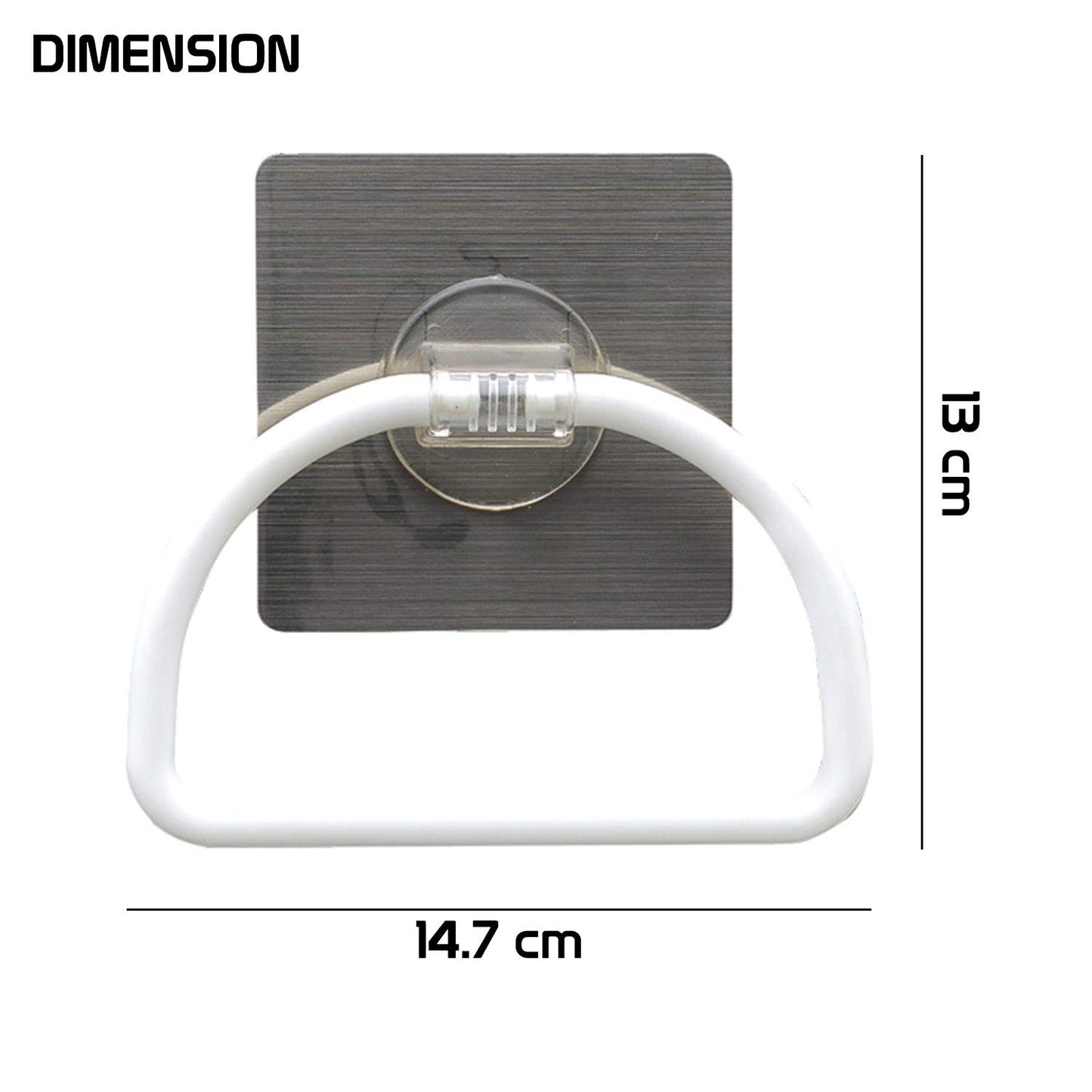 Magic Sticker Series Wall Mounted Towel Ring