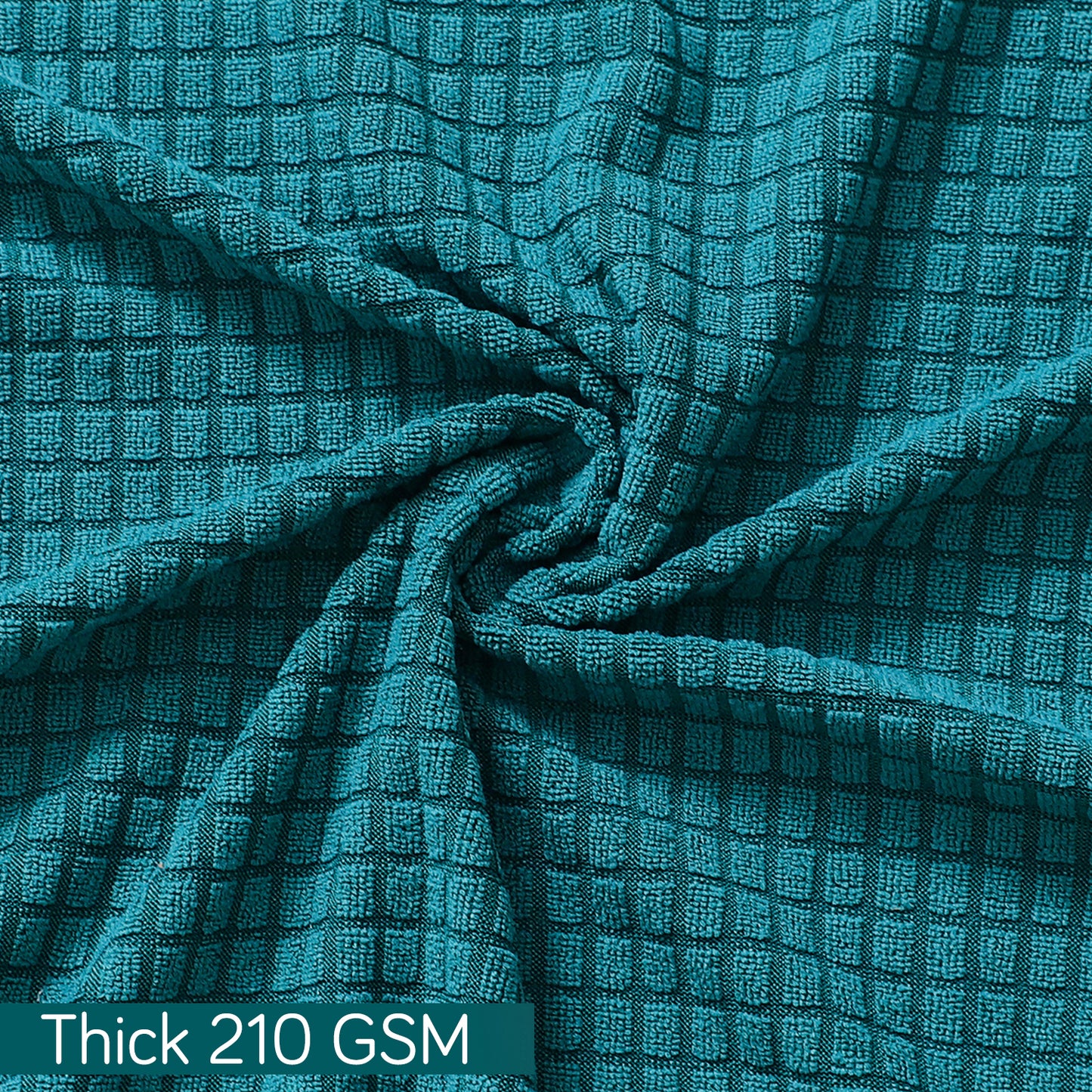Gaming Chair Cover Stretchable Elastic Jacquard Computer Rotating Chair Seat Covers Slipcover Teal