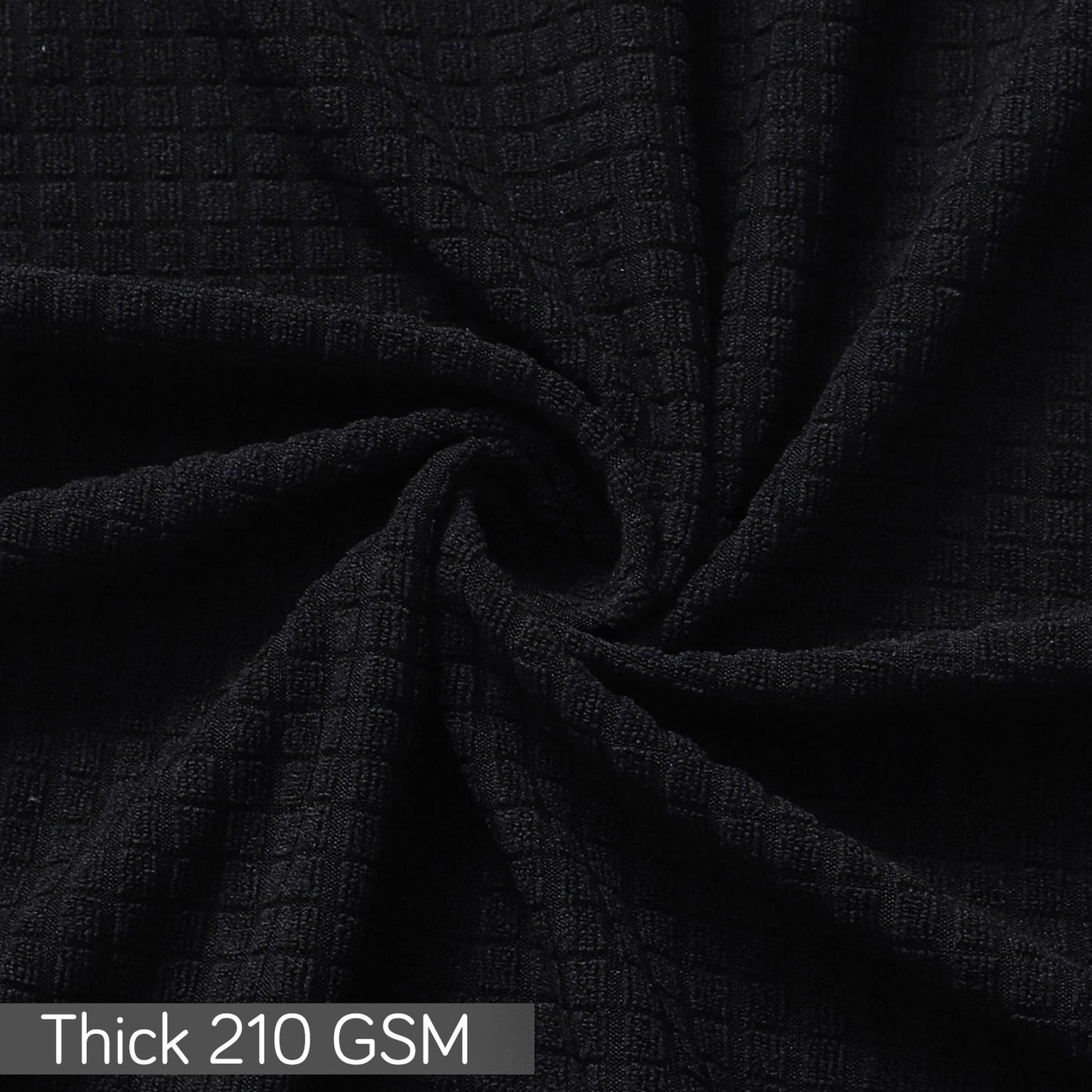 Gaming Chair Cover Stretchable Elastic Jacquard Computer Rotating Chair Seat Covers Slipcover, Black