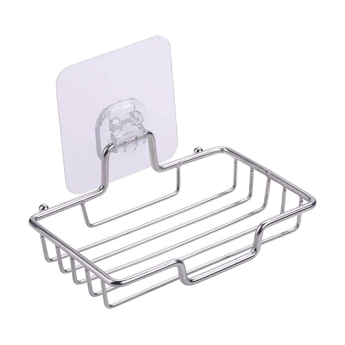 Magic Sticker Series Self Adhesive Bathroom Soap Holder Stand