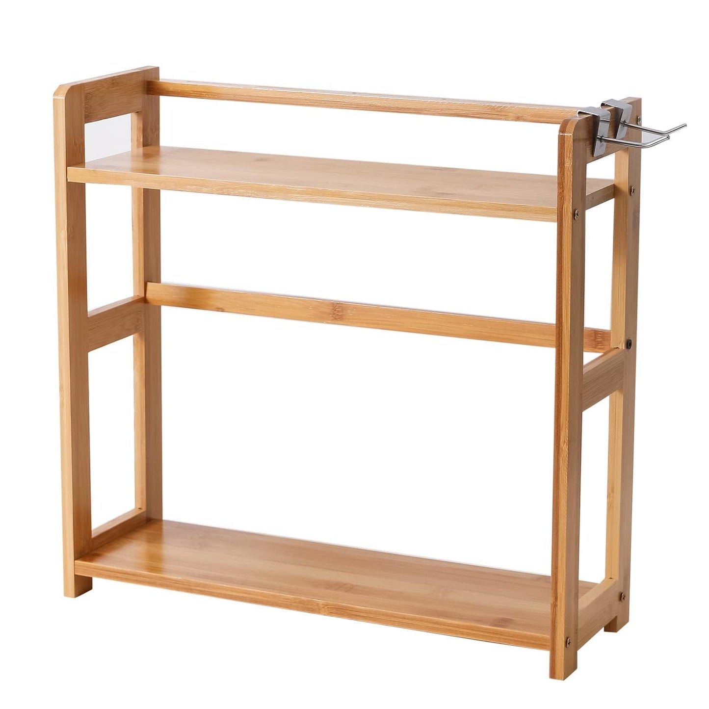 2 Tier Spice Rack Organizer for Kitchen Platform Counter Top Rack Storage Shelf Stand