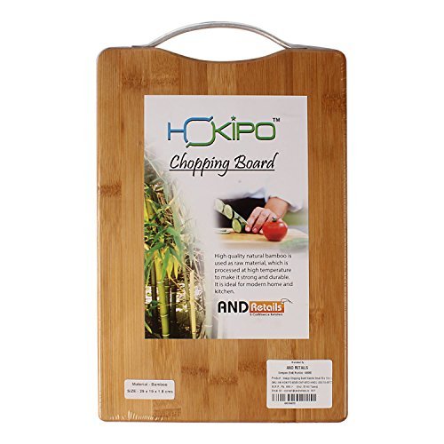 Bamboo Wooden Cutting Board With Handle - Medium/Large/Extra large