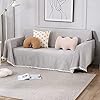 Chenille Sofa Couch Slipcover , Grey for 1/2/3 Seater