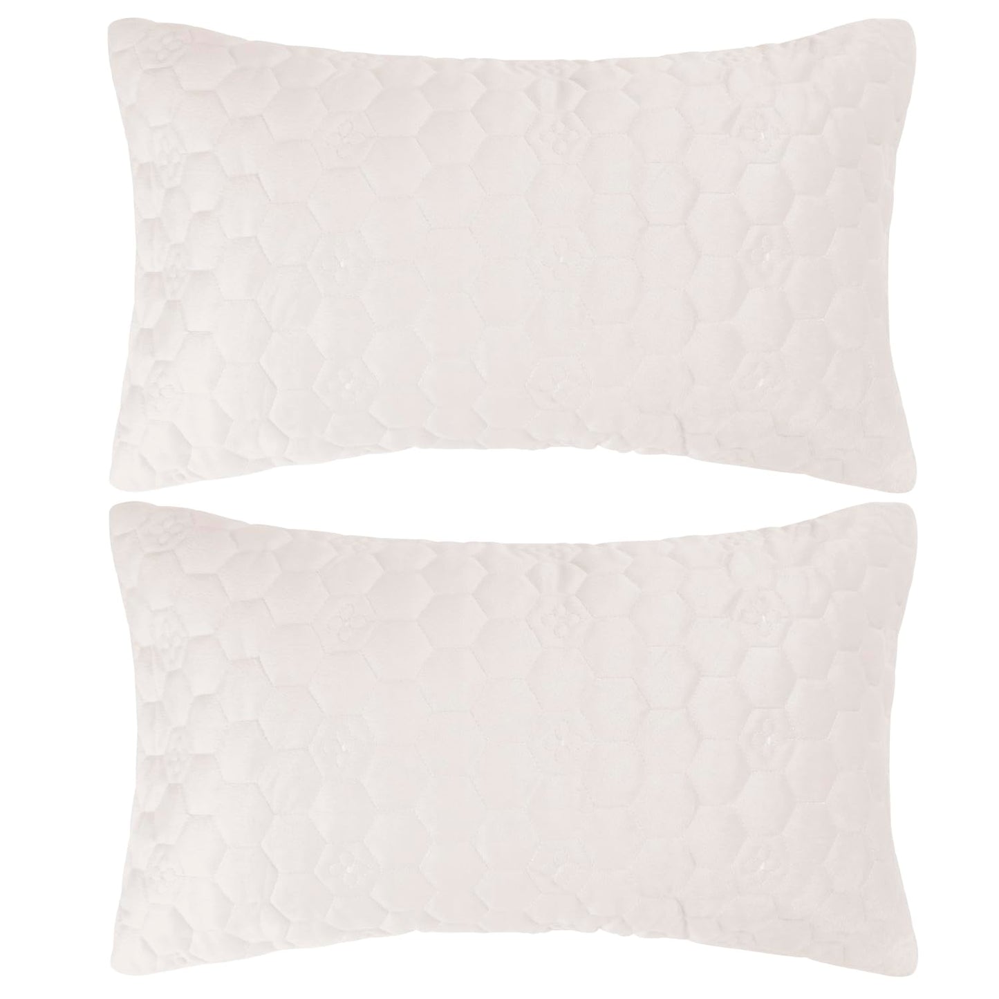 Dutch Velvet Cushion Covers Pack of 2, Beige