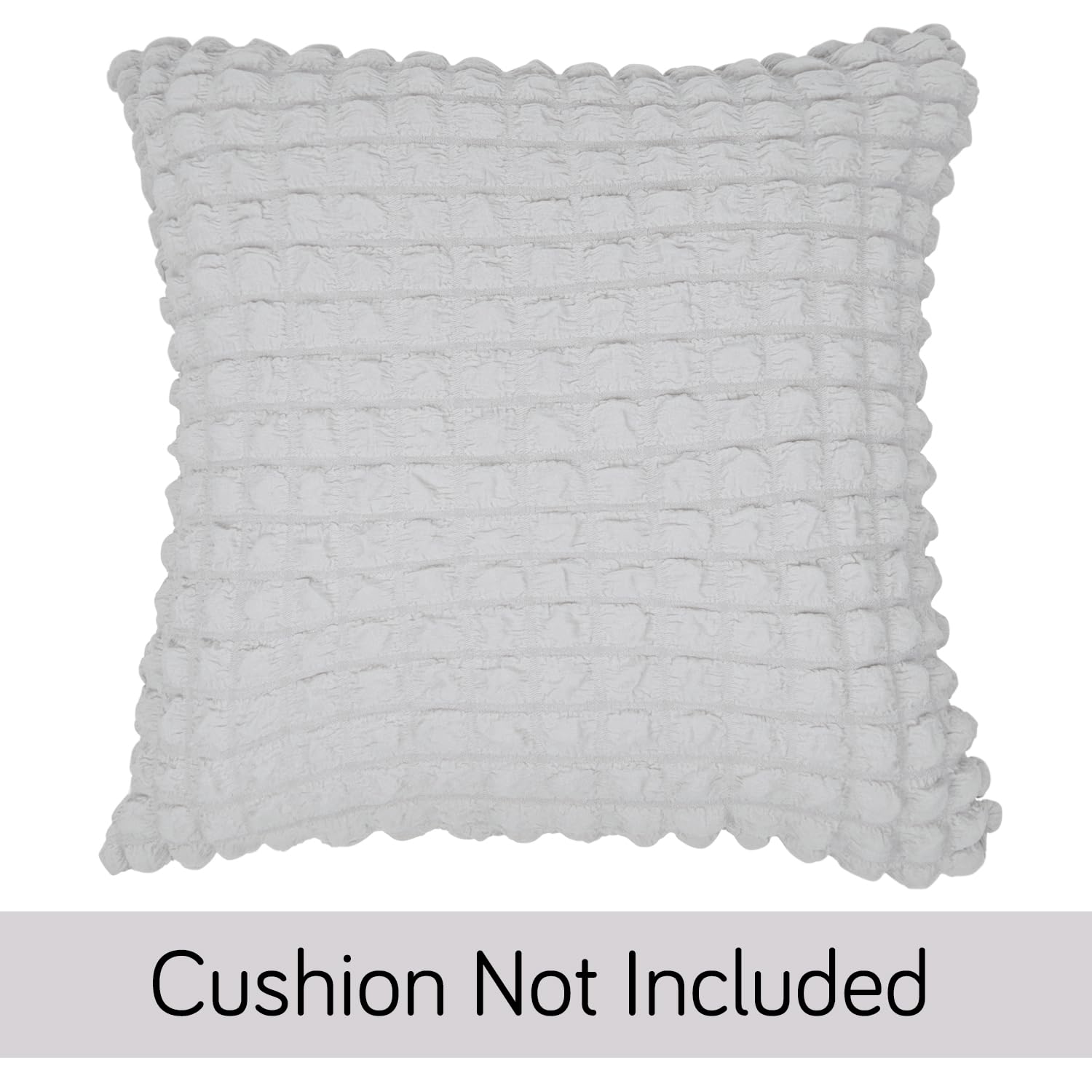 Buy Cute Ash Grey Colour Zippered Square Sofa Pillow Covers Online