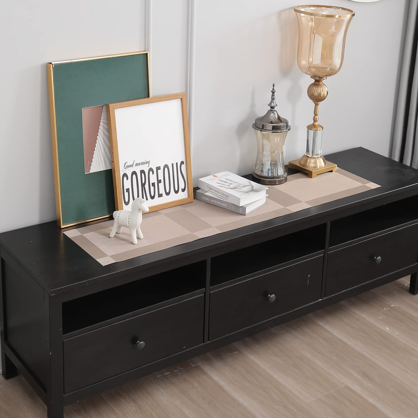 PVC Table Runner for Dinner and Coffee Table, Copper