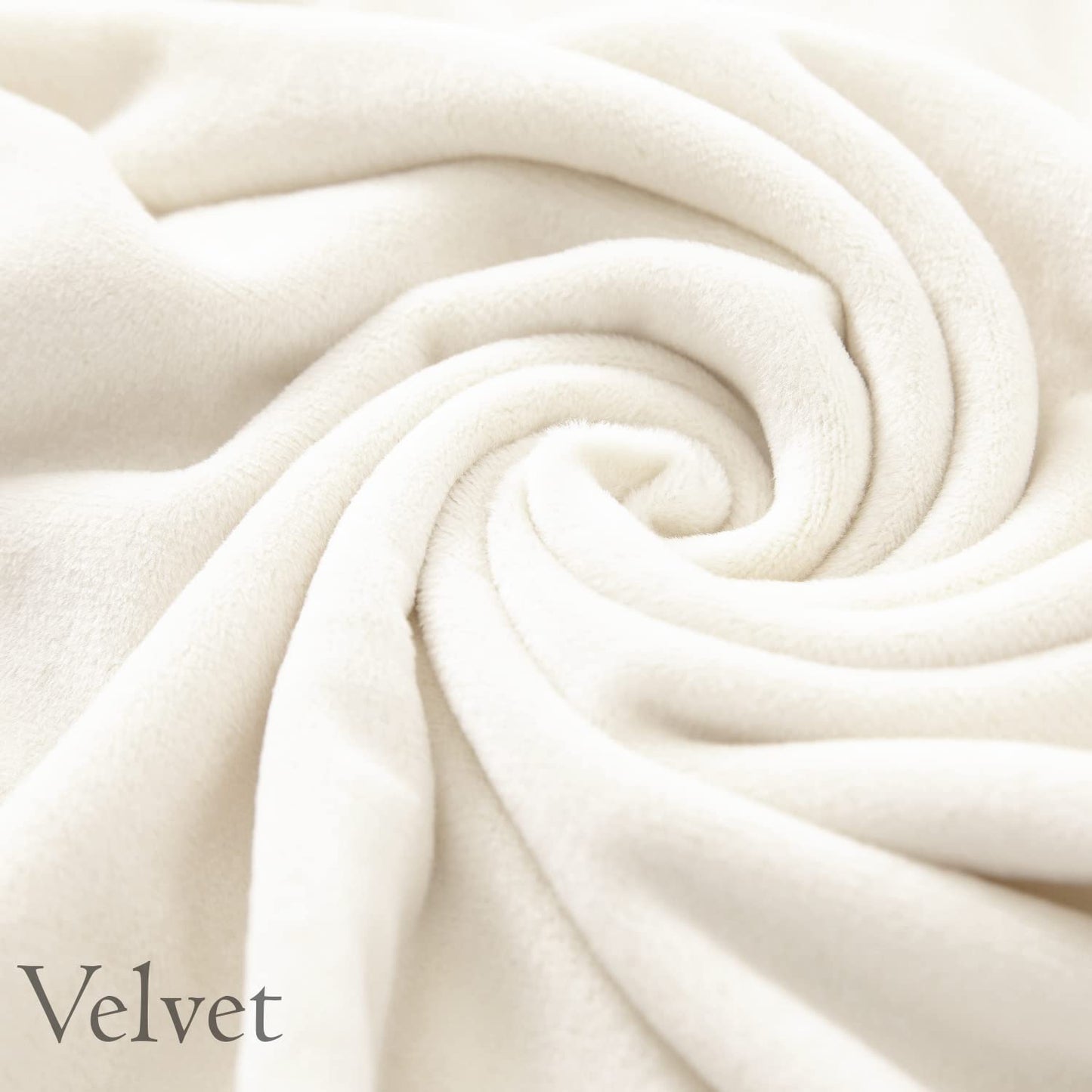 Beige stylish & premium elastic velvet sofa cover