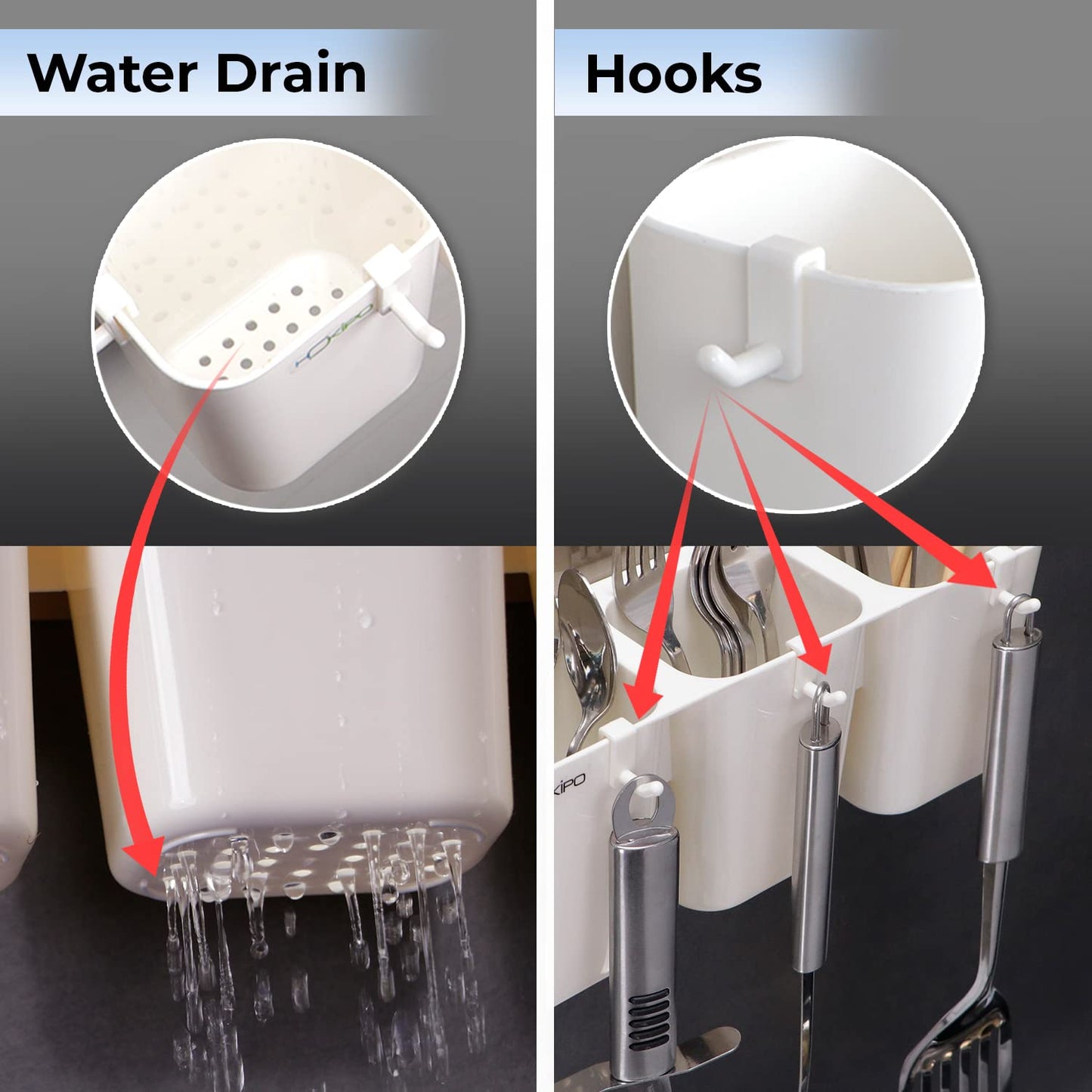 Self Adhesive Plastic Storage Rack For Bathroom/Wash Basin Shower Accessories,White
