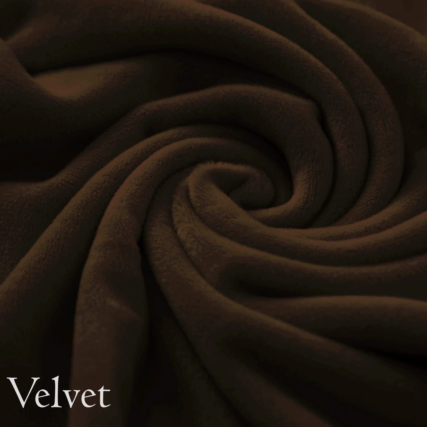 Elastic Stretchable Premium Velvet Sofa Cover, Brown