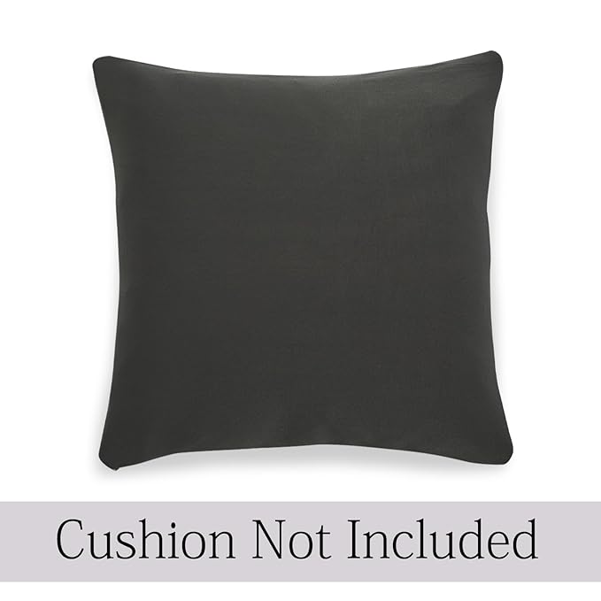 Elastic Stretchable Sofa Cover and Cushion Cover, Dark grey