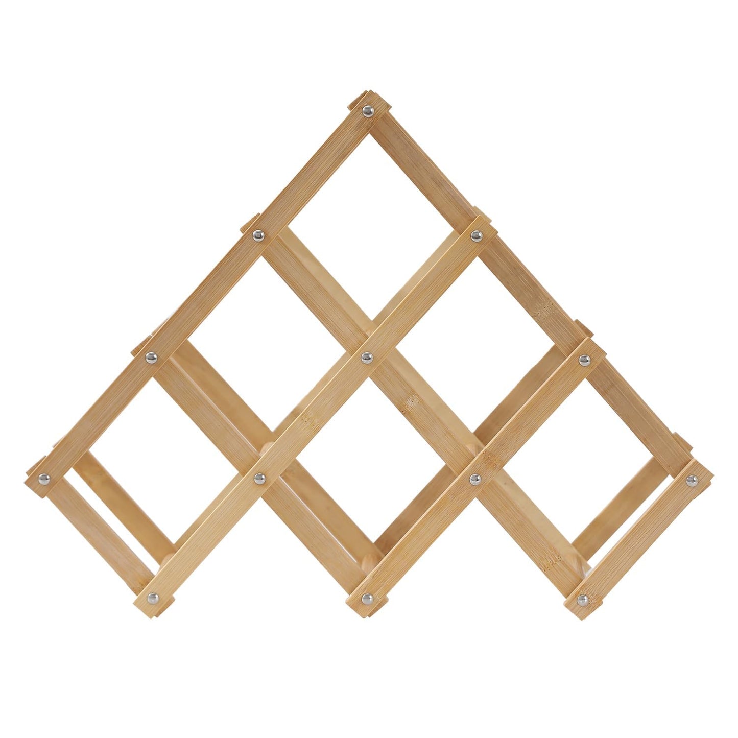 Wooden 5/6 Wine Bottle Display Rack