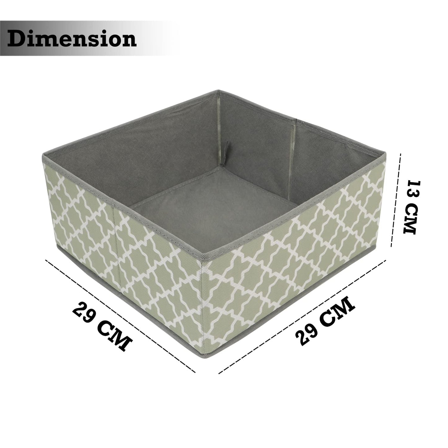 Foldable Storage Basket Bins Closet Wardrobe Organizer