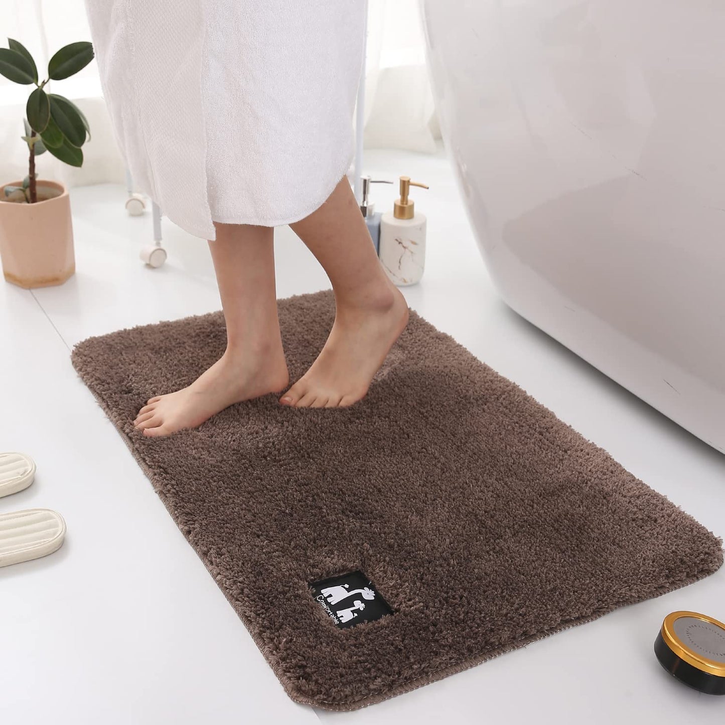 Super Soft Machine Washable Bathroom Floor Mat