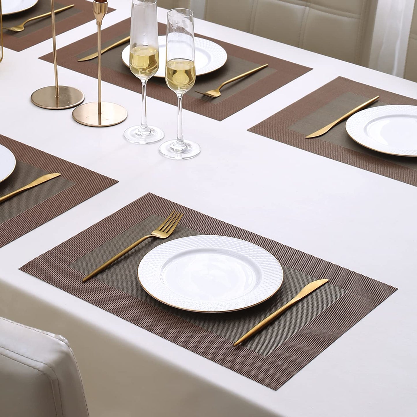 PVC Dining Table Mats, Metallic