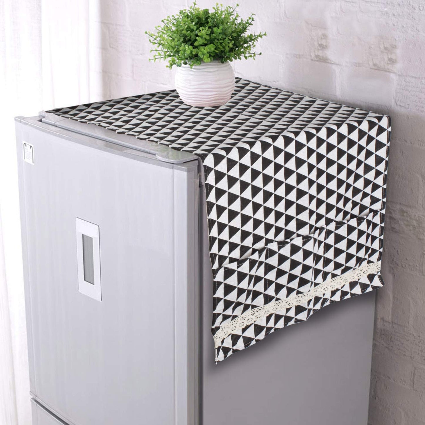 Buy Black Fridge Top Cover online at HOKIPO