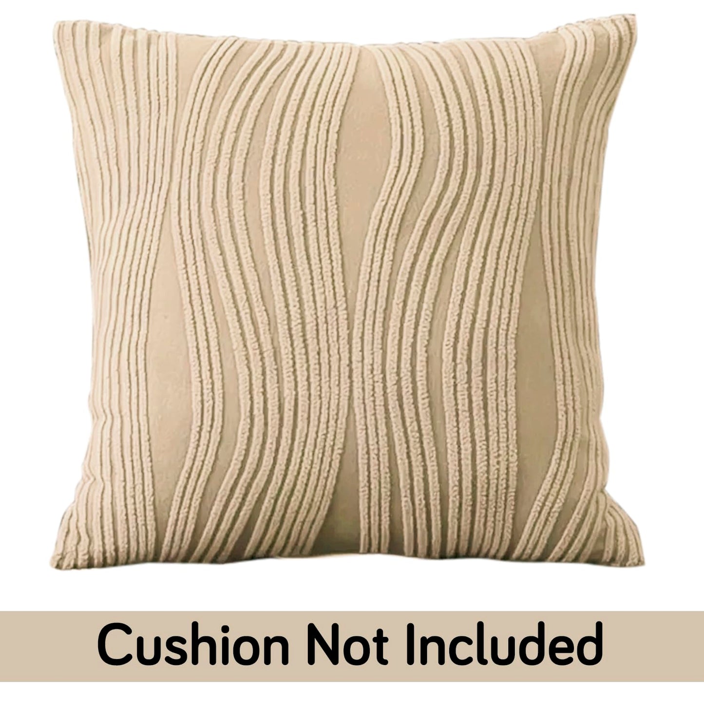 Fancy Blush Beige Colour Festive Square Zippered Pillow Covers