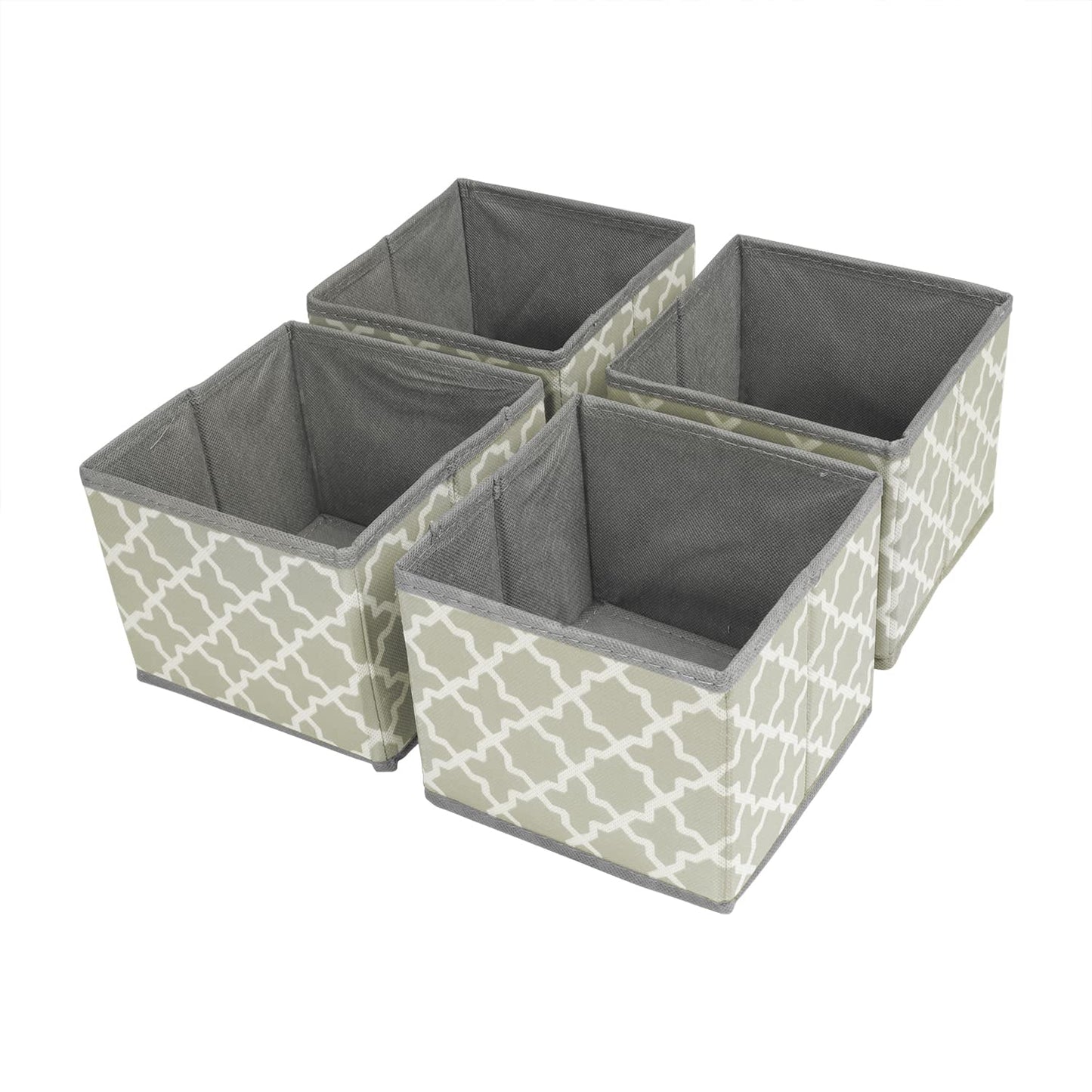 Foldable Storage Basket Bins Closet Wardrobe Organizer