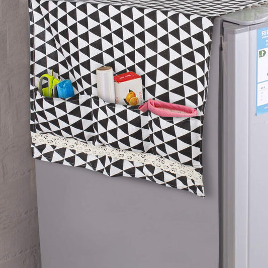 Buy Black Refrigerator top cover online at HOKIPO