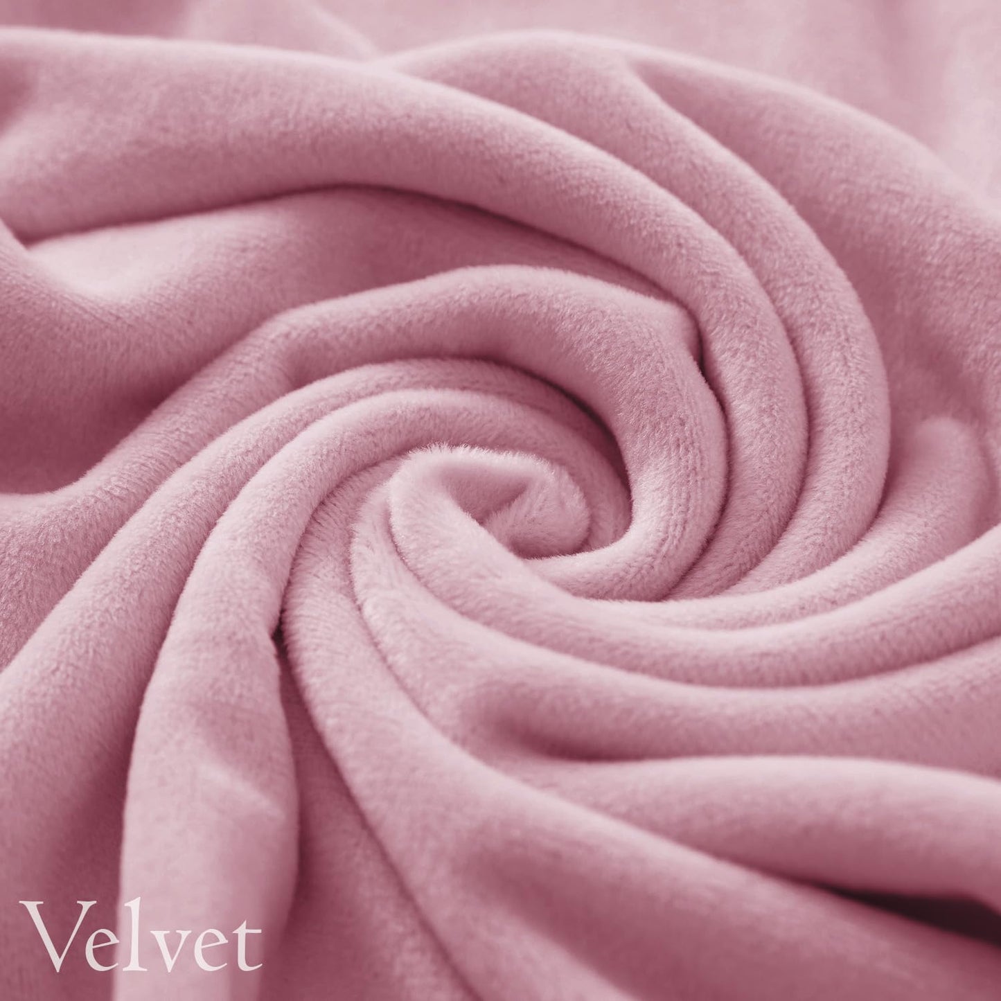Elastic Stretchable Premium Velvet Dining Chair Cover, Pink