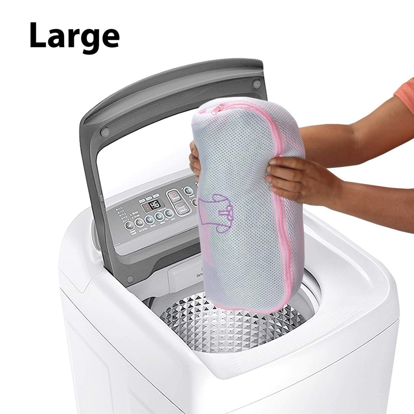 Mesh Laundry Clothes Washing Bag, Pack of 5