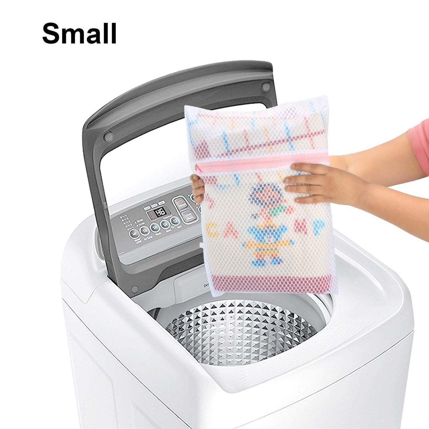 Mesh Laundry Clothes Washing Bag, Pack Of 4