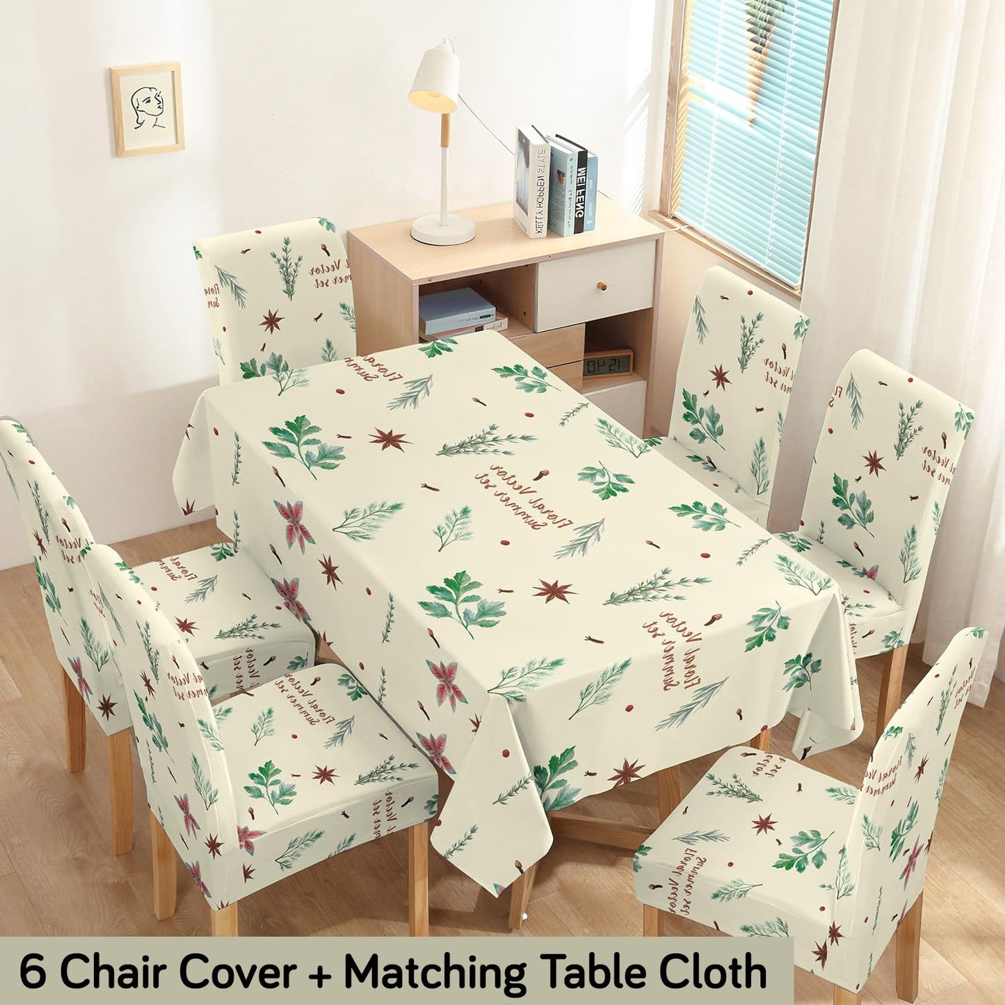 Cream Dining Set Cover | 4/6 Seater