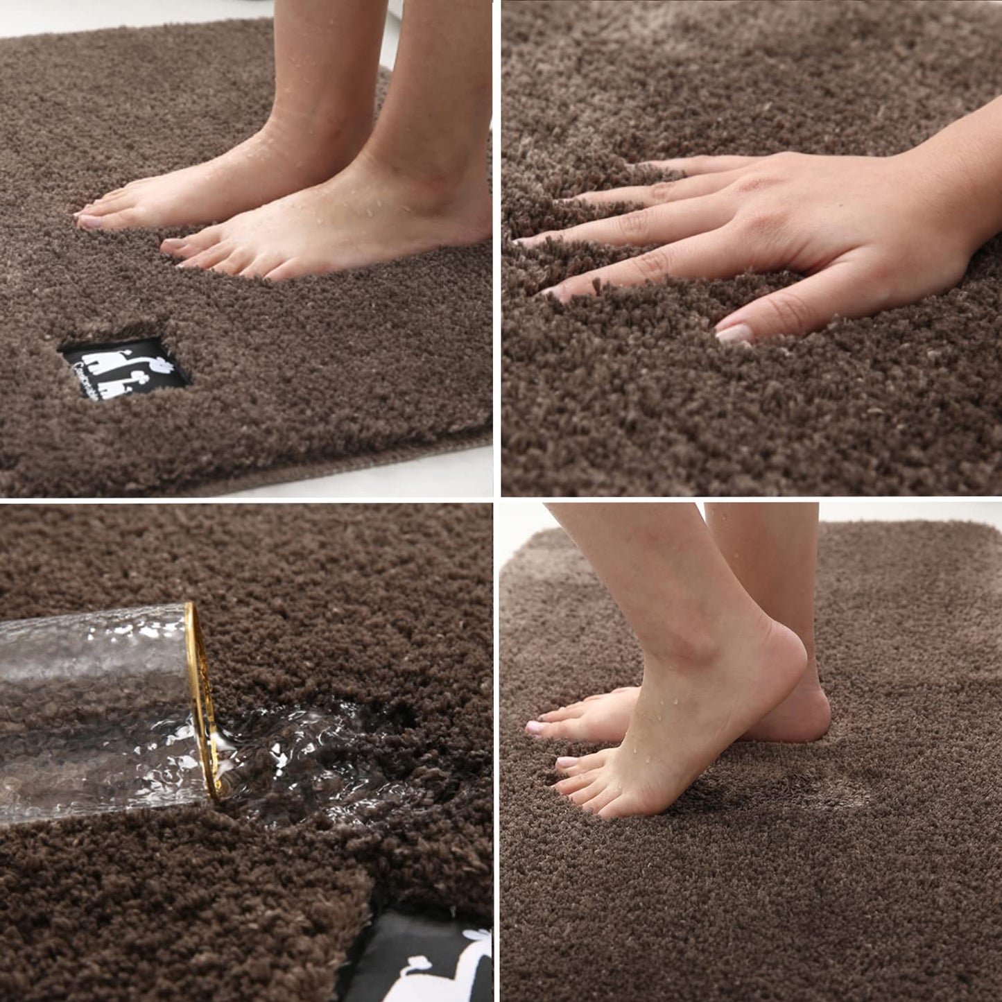 Super Soft Machine Washable Bathroom Floor Mat