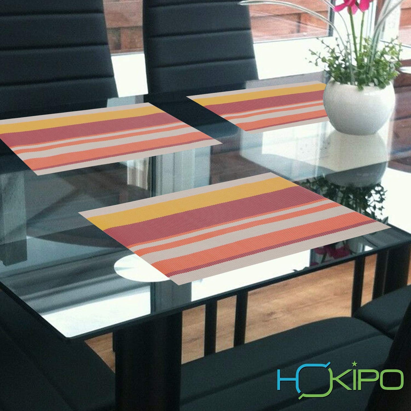PVC Dining Table Mats, Multicolour
