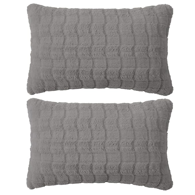 Premium Plush Anti Slip Sofa Cover Mat with 2 Armrest Cover and Cushion Cover, Light Grey