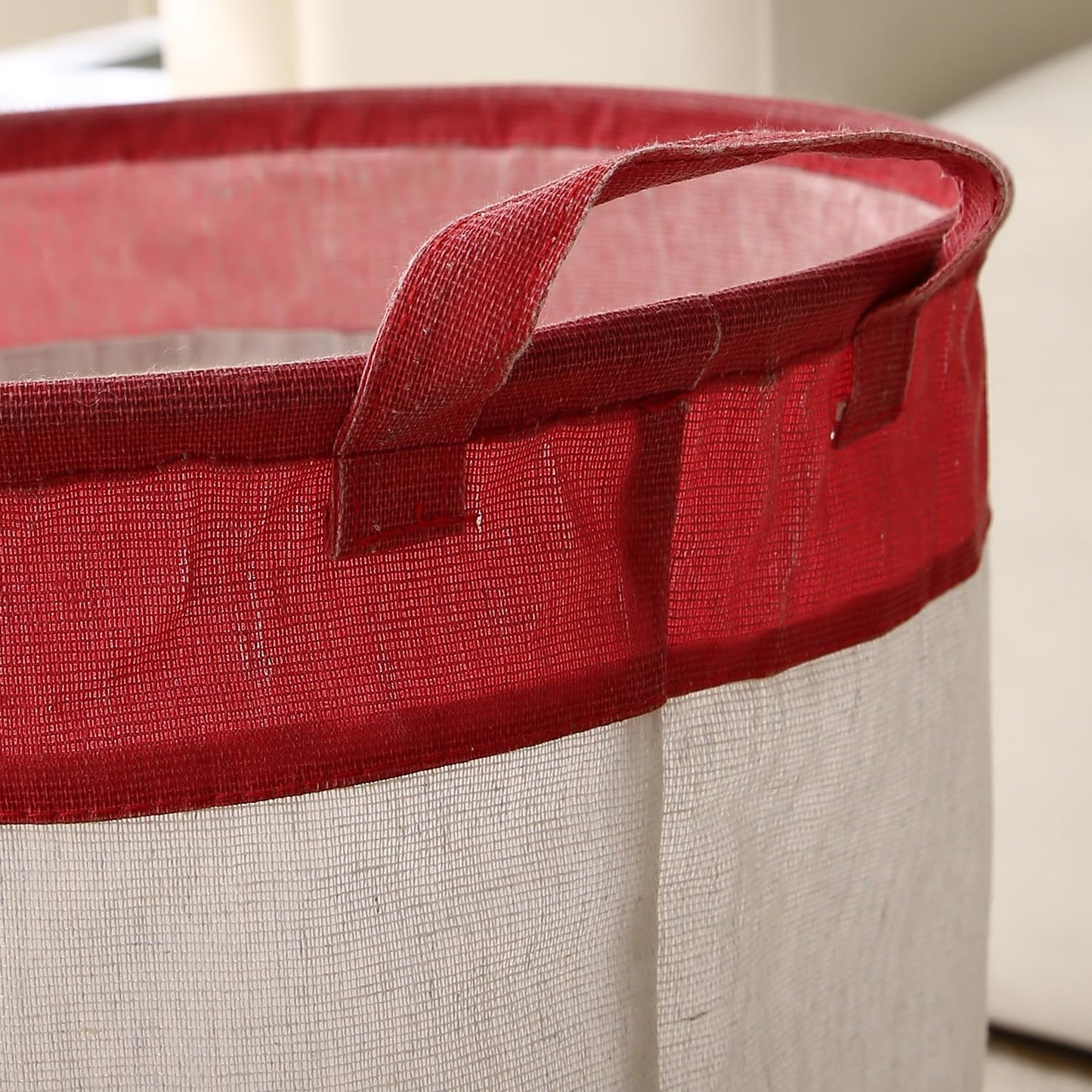 Fun Laundry Bag for Kids, Elephant Print Toy Organiser Storage Basket