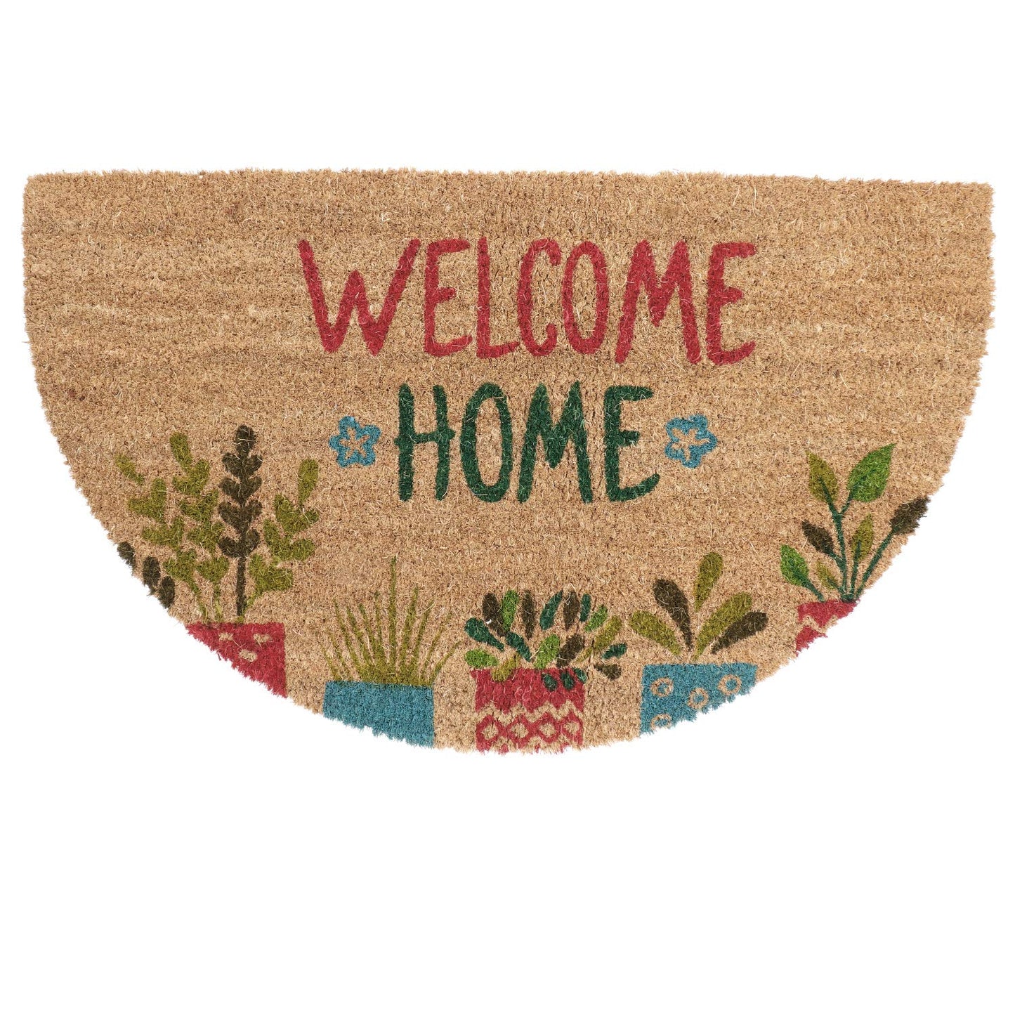 Coir Door Mat (Green, Large)