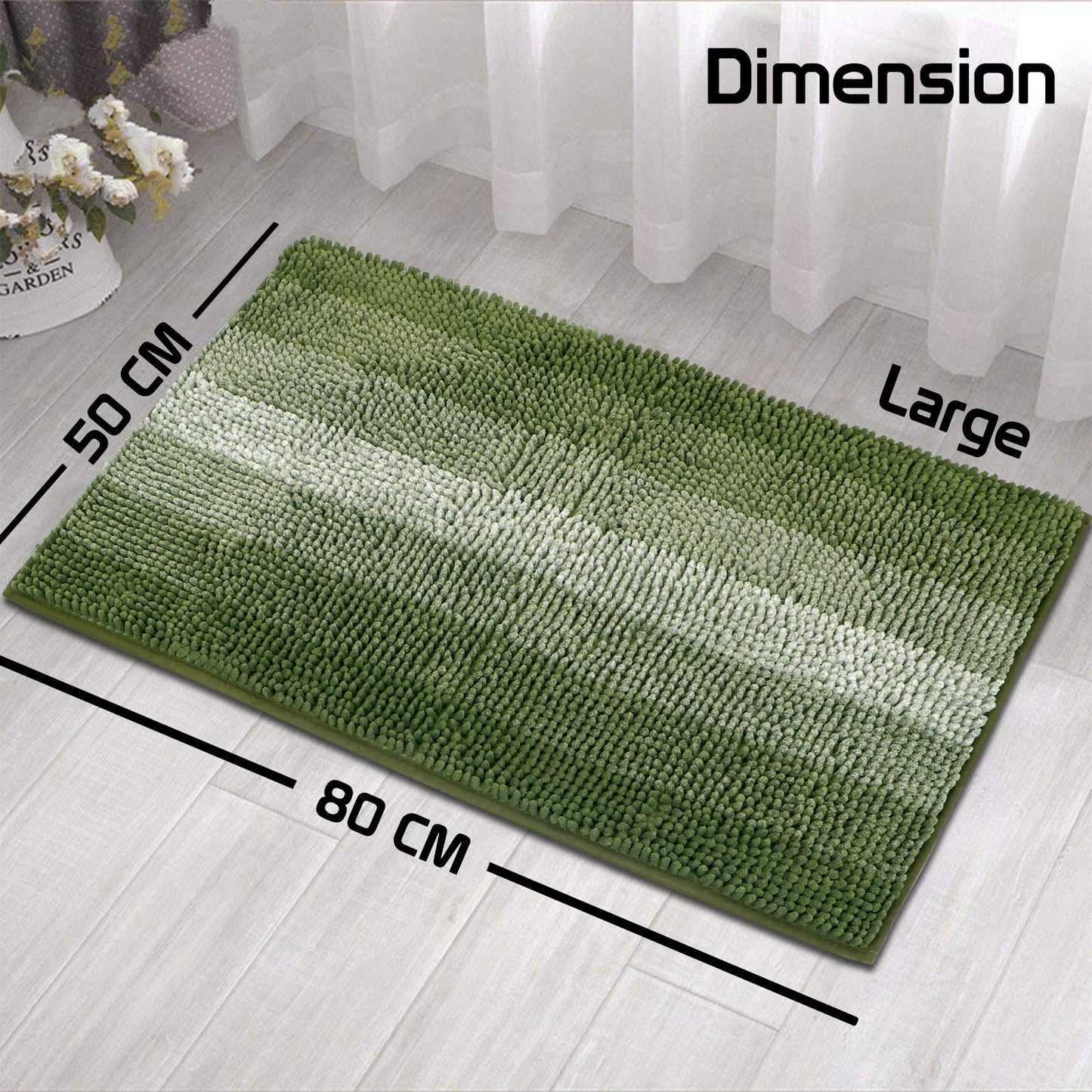 Super Soft Machine Washable Bathroom Floor Mats