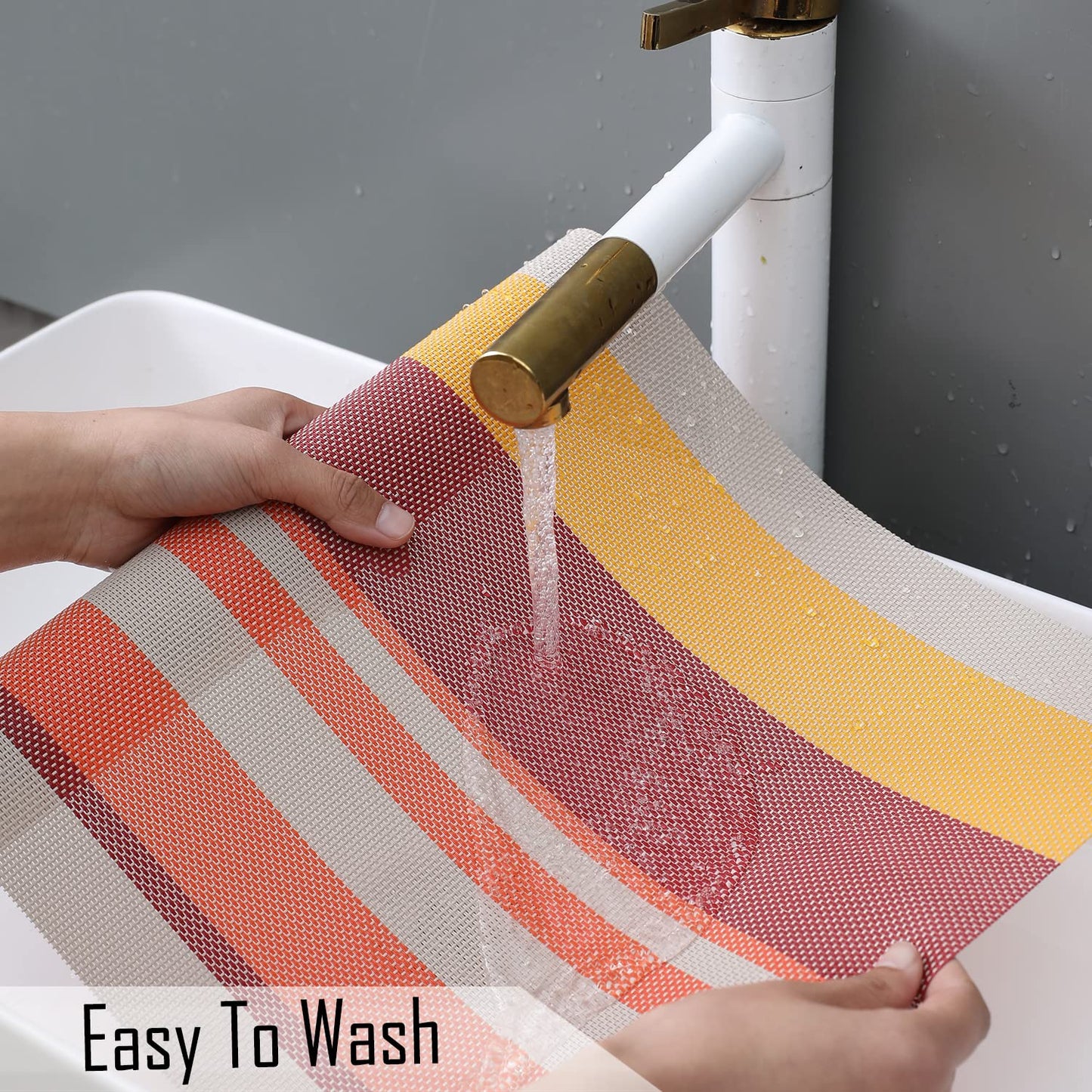 PVC Dining Table Mats, Multicolour