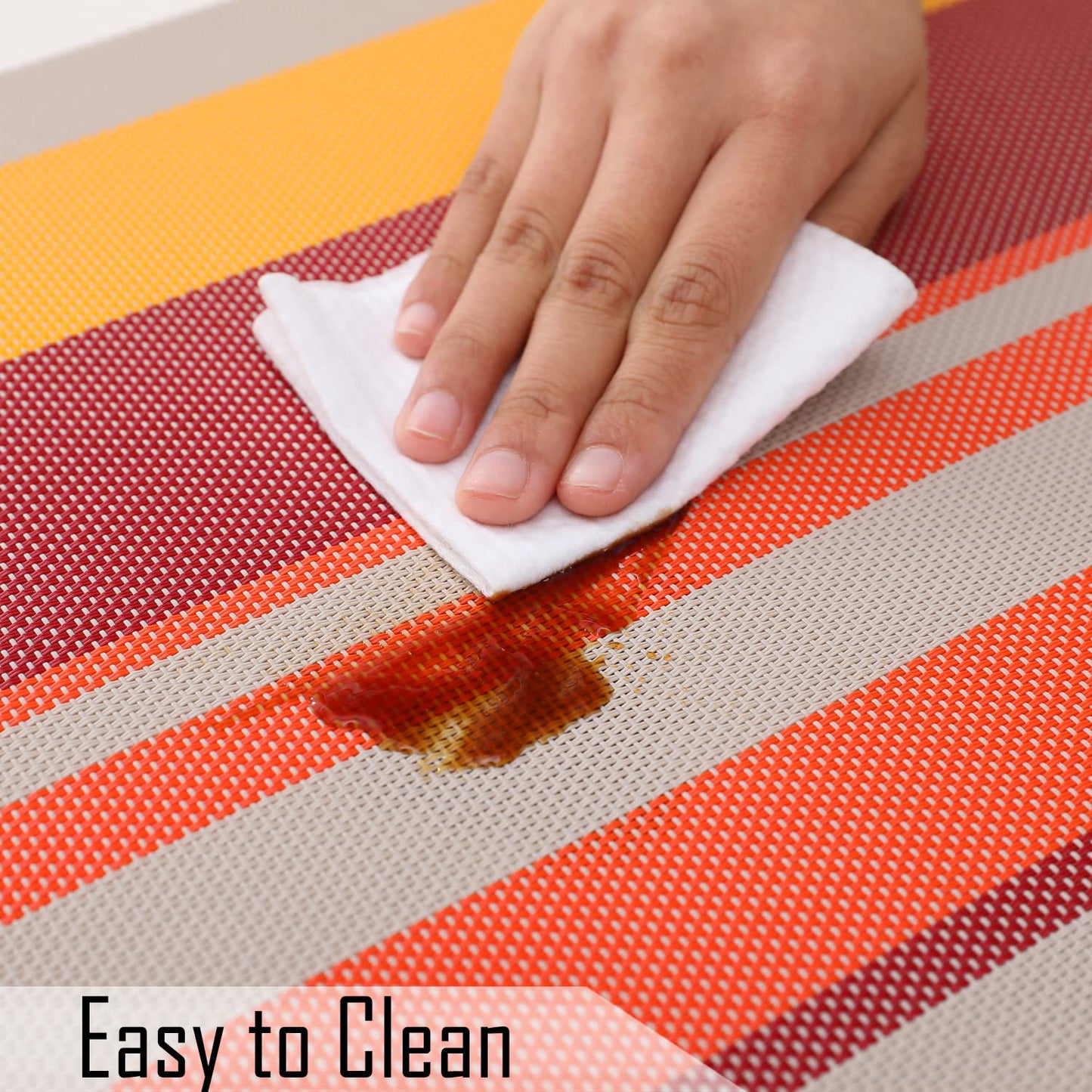 PVC Dining Table Mats, Multicolour