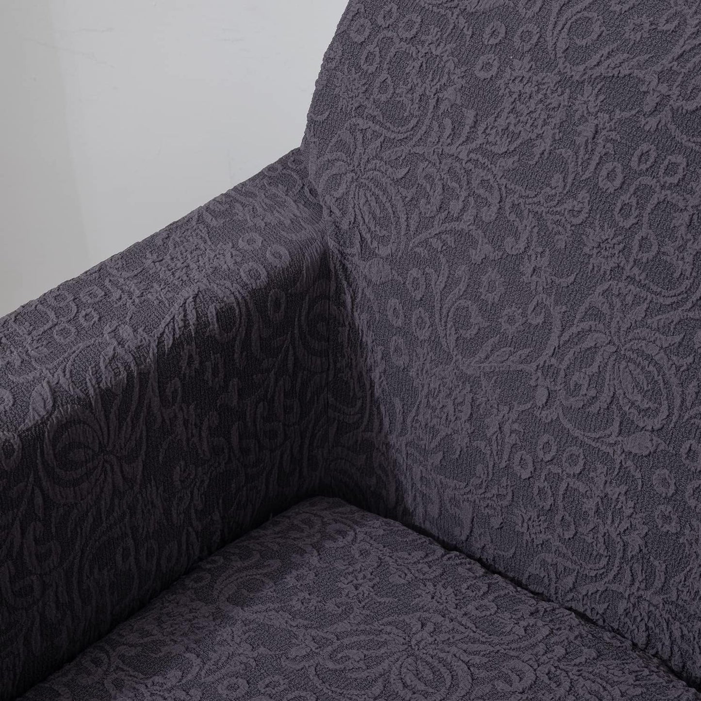 luxury elastic woven jacquard sofa cover