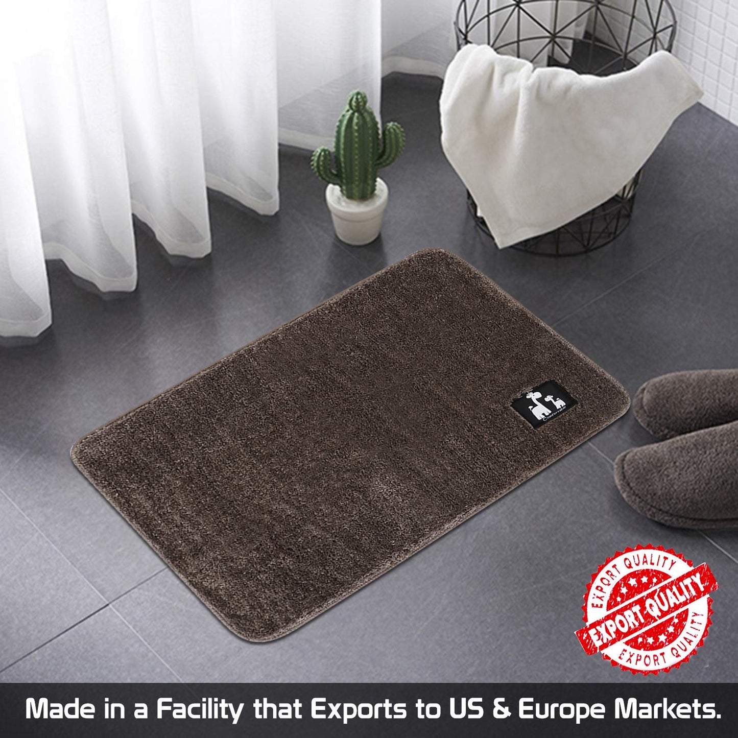 Super Soft Machine Washable Bathroom Floor Mat