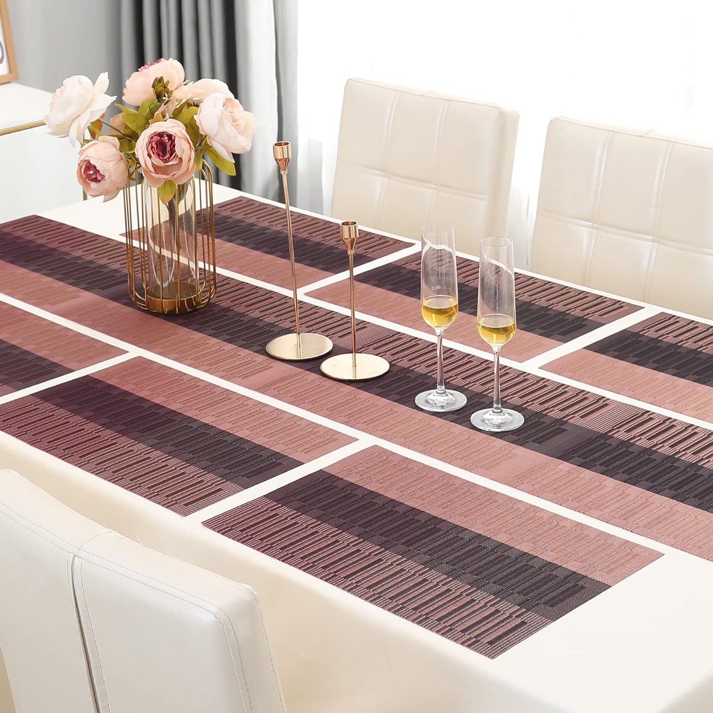 PVC Dining Table Mats, Wine