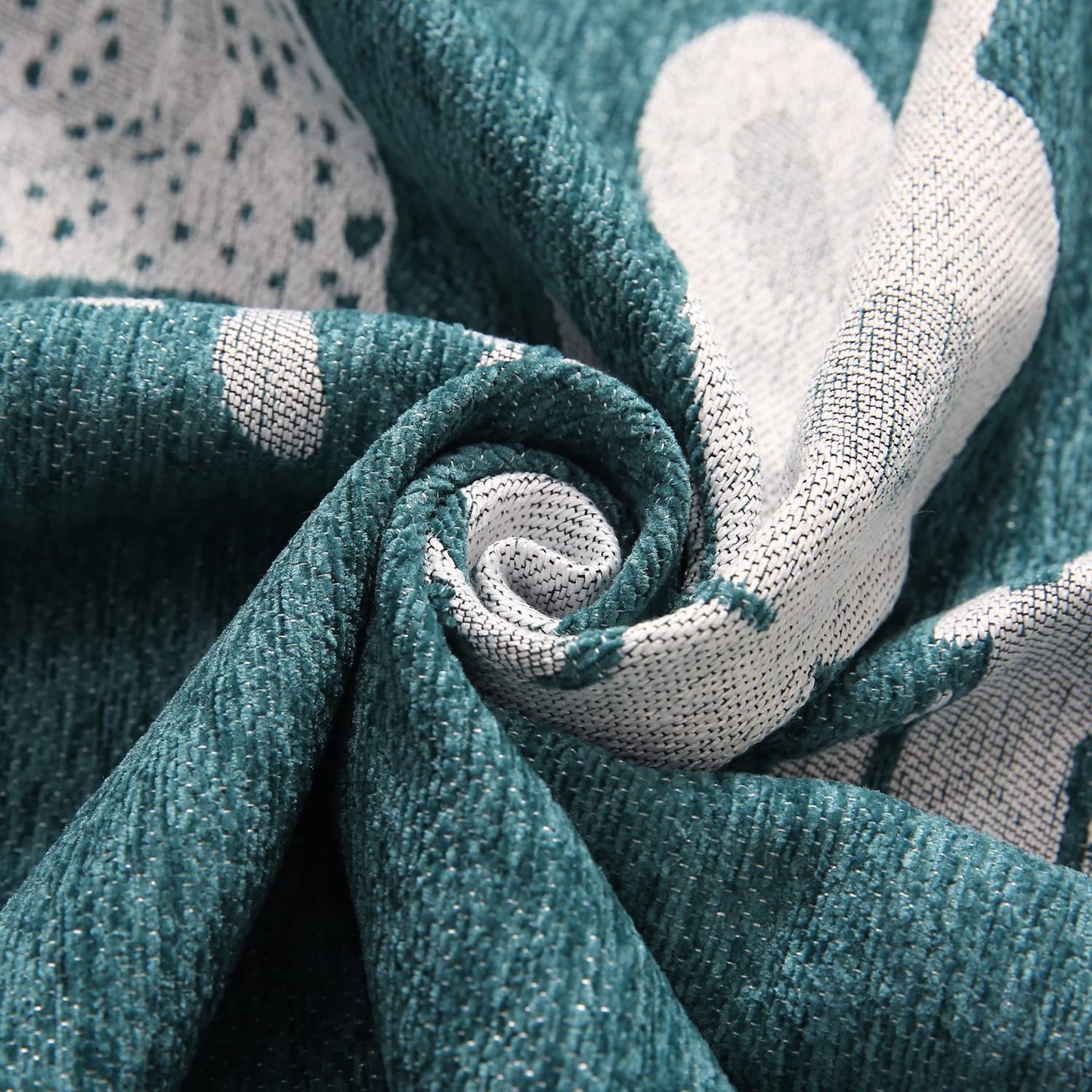 Thick, Soft and Pet Friendly Chenille Sofa Cover Throw,