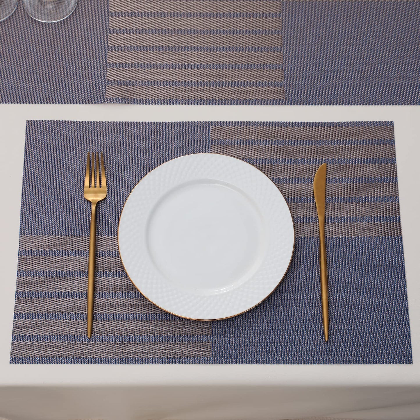 PVC Dining Table Mats, Violet