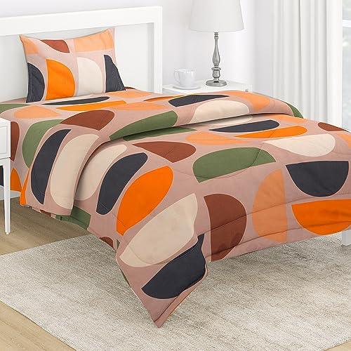 Buy AC Comforter Blanket for Single Bed – Colorful Geometric Abstract