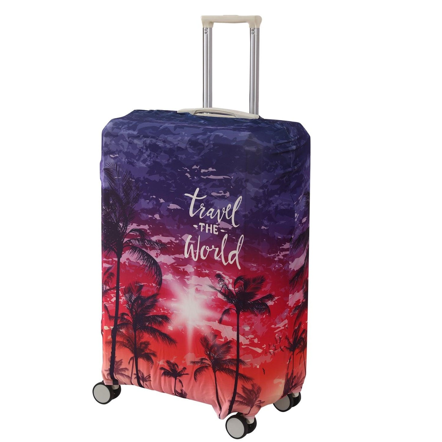Red-Purplle trolly bag cover - HOKIPO | Har Ghar ka Humsafar