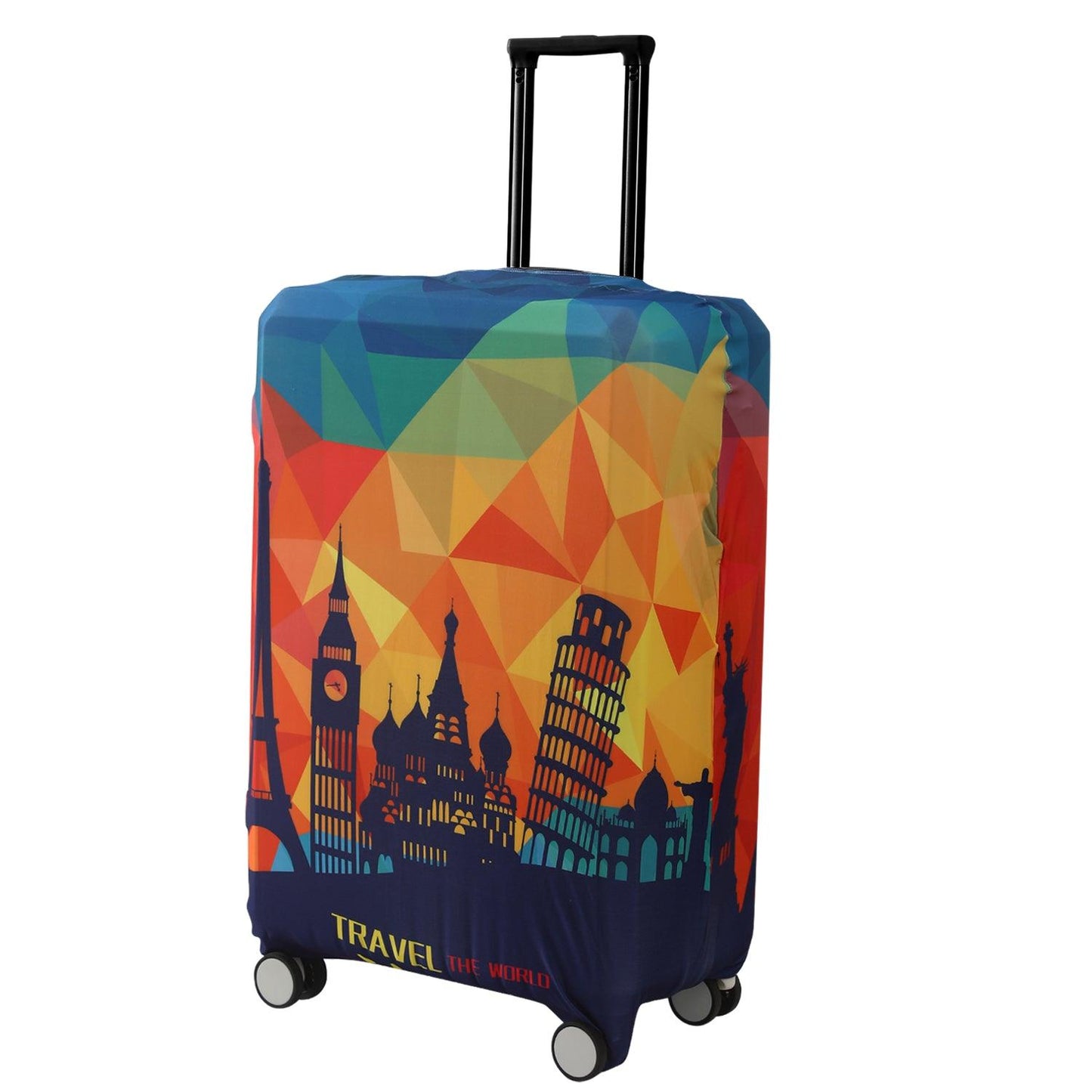 Multicolor trolly bag cover - HOKIPO | Har Ghar ka Humsafar
