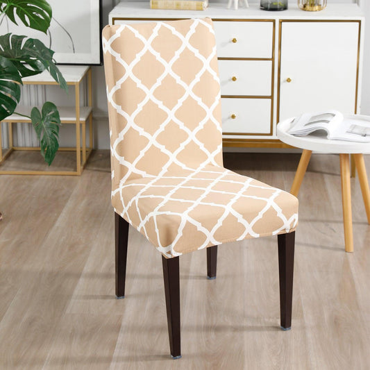 Moroccan Beige chair covers Set