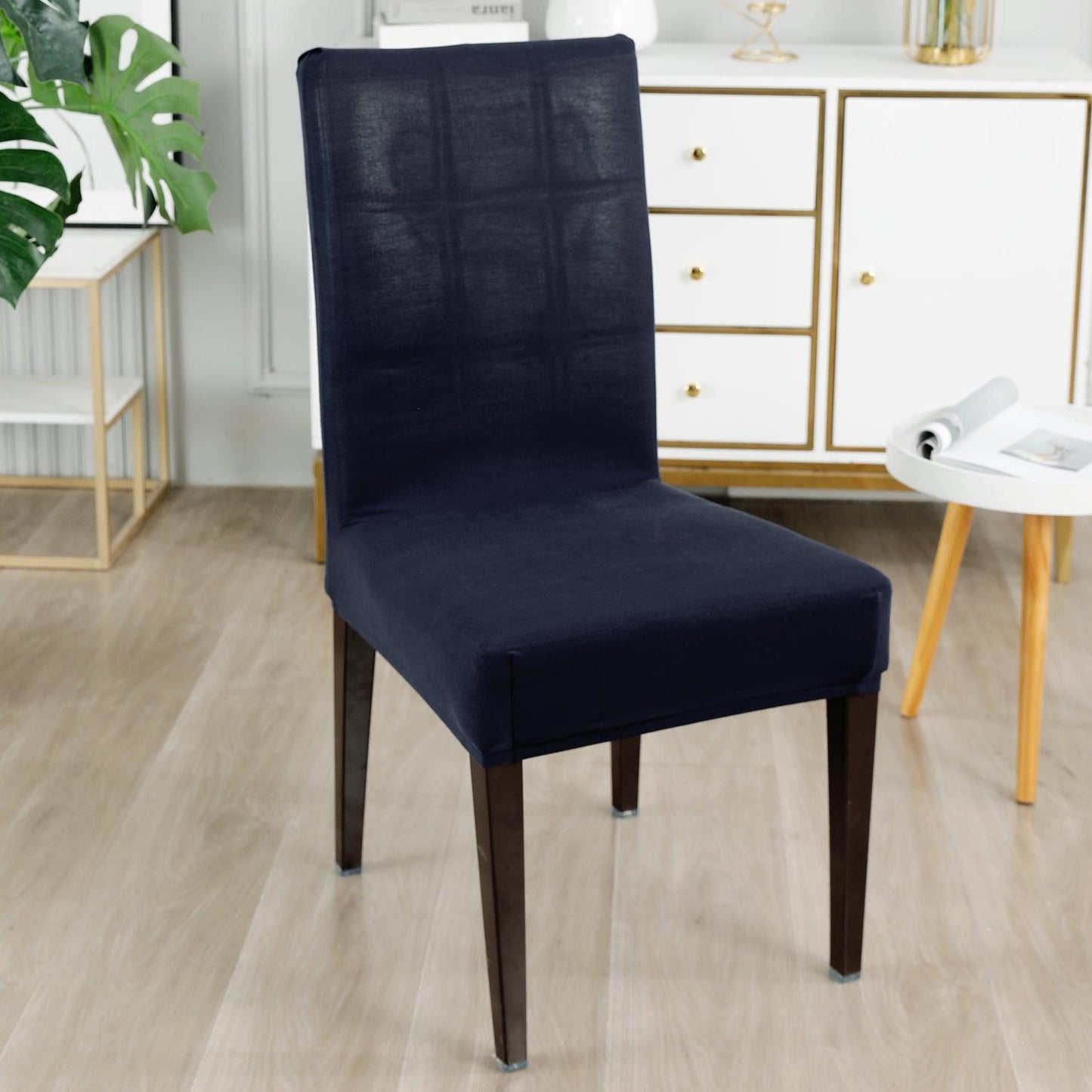 Space Blue Print chair covers Set
